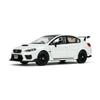 PAUDI MODEL 1/64 scale Subaru WRX STI S208 Right Pedestal Diecast Model Car White