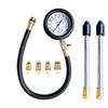 Профессиональный комплект тестера компрессии бензинового двигателя 0-300 PSI Набор инструментов для измерения давления в цилиндрах топлива для автомобилей и мотоциклов