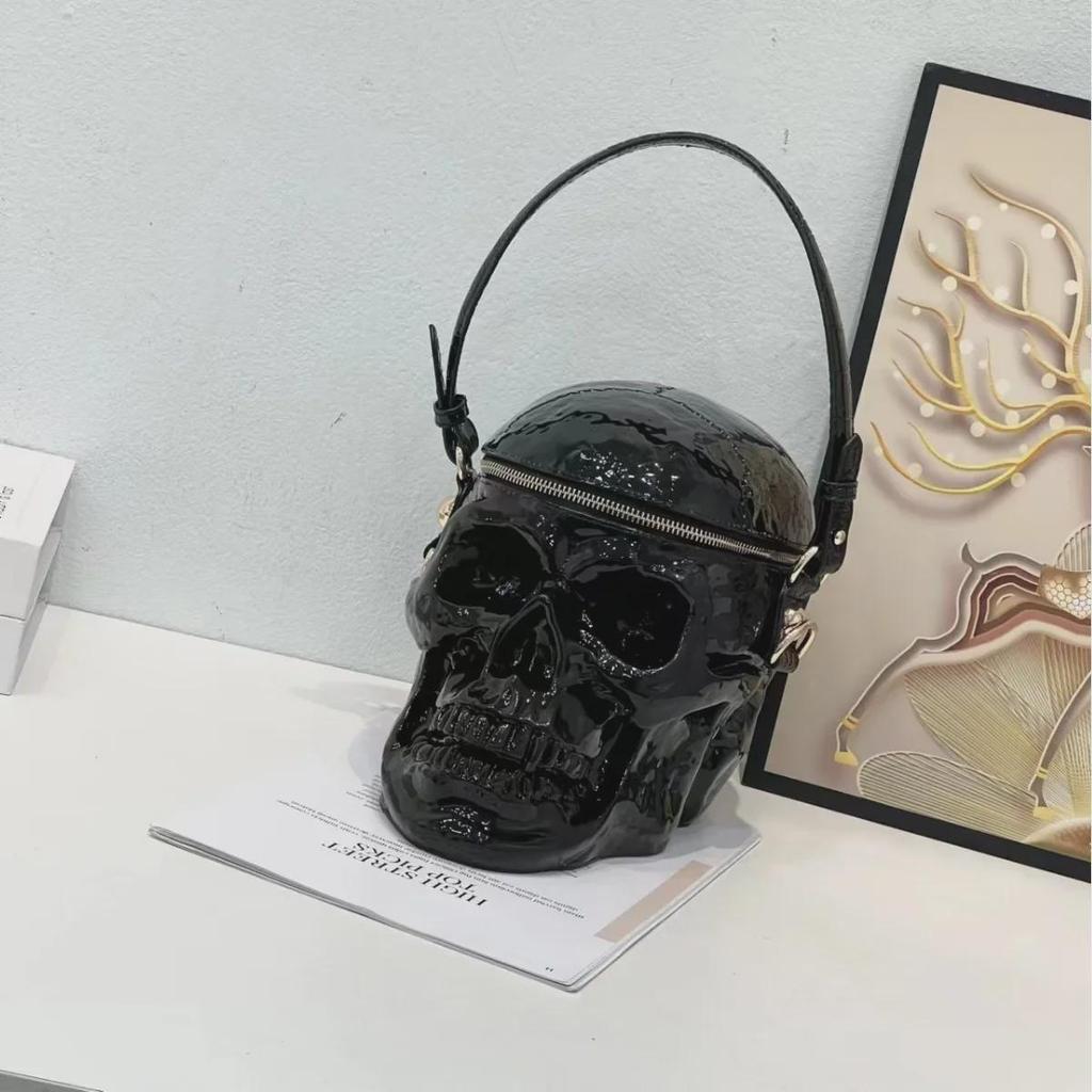 2024 Halloween Skull Handbag: European & American Design, Shoulder & Messenger Styles