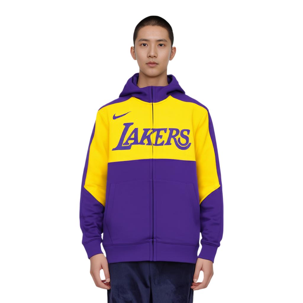 Nike Мужская куртка DRI FIT NBA с принтом по всей поверхности Фиолетовый/Желтый Амарилло FQ3223-504