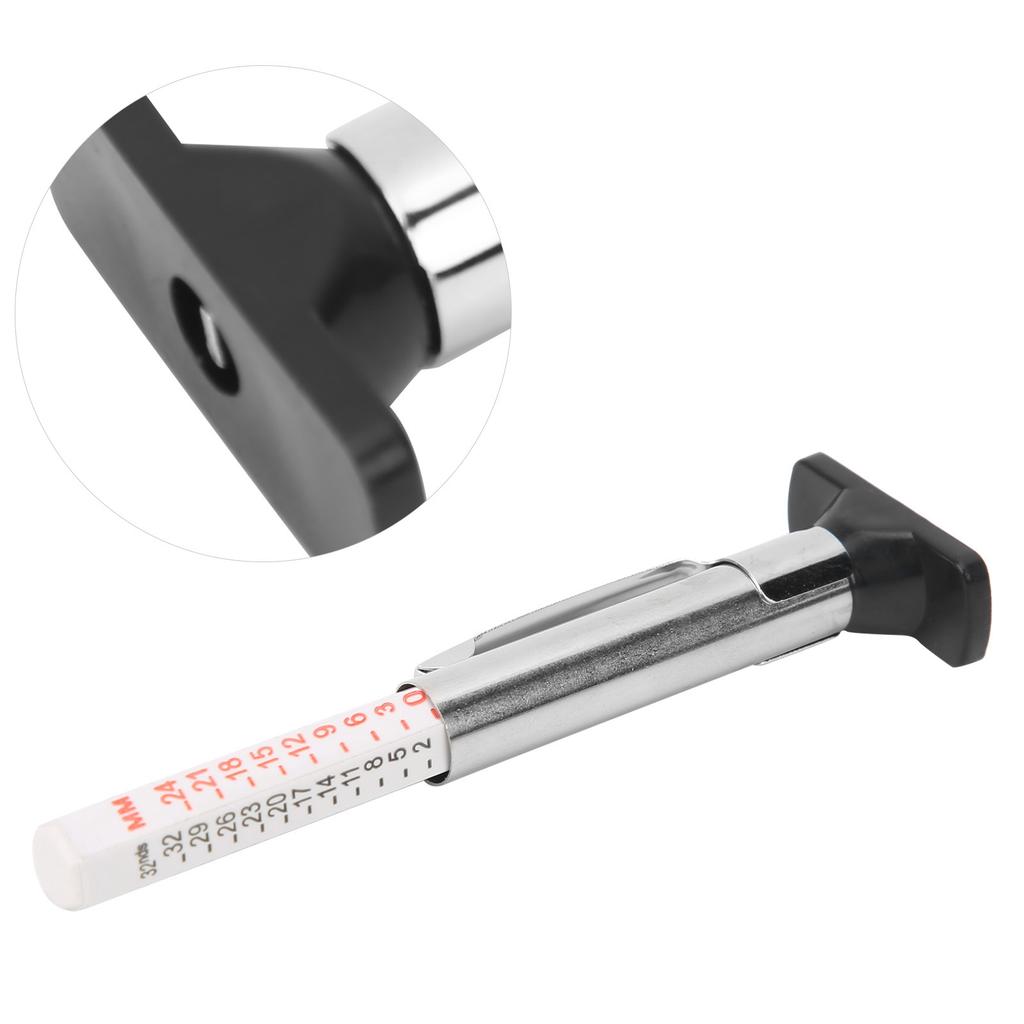 0‑25mm Car Tire Tread Depth Gauge Tester Portable Car Tyre Measuring Tool UniversalSingle Color
