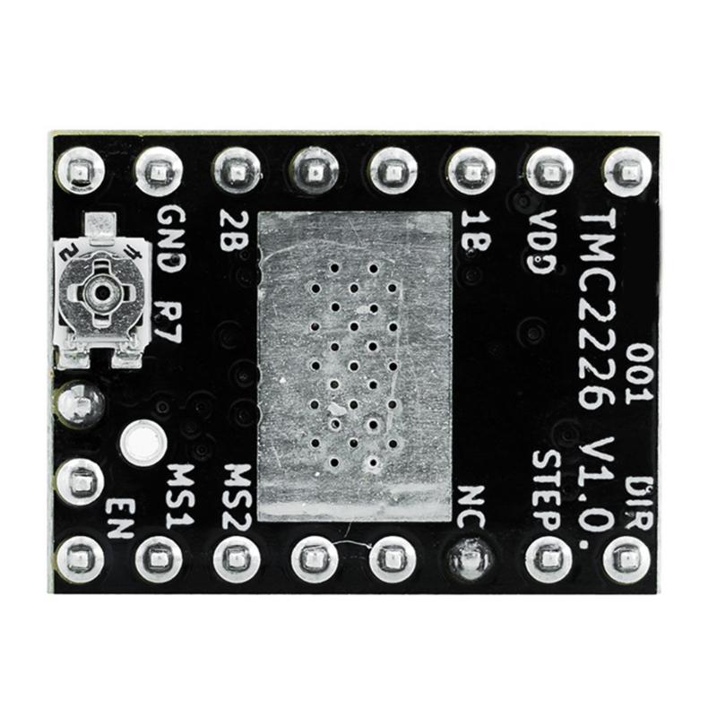 TMC2226 Stepper Motor Driver Mute Driver 3D Printer Part Control Board Low Noise 3D Printer Motherboard Replacement