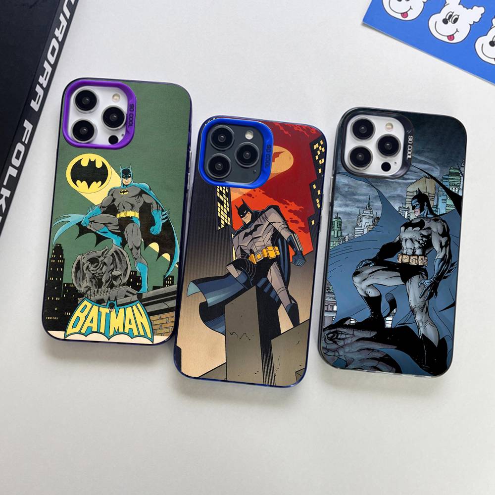 Чехол для телефона W-Batmans-r для iPhone 16 15 14 13 12 11 17 Pro Max Plus Цвет Серебристый Корпус