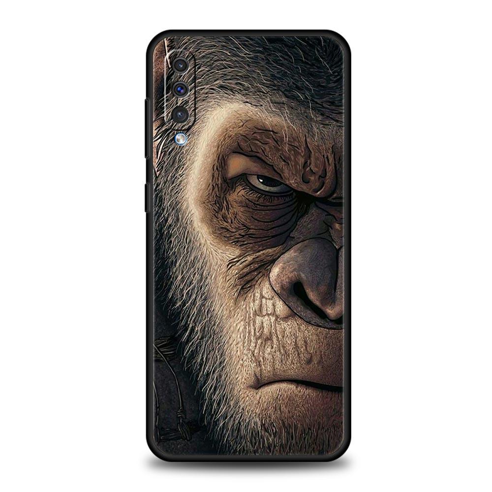 Чехол для телефона Обезьяна для Samsung A56 A36 A26 A24 A12 A14 A16 A50 A70 A20E A20S A10S A22 A30 A40 A34 A54 A42 A52 5G A04s A06