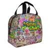 My Singing Monsters Lunch Bag Men Women  Cooler Warm Insulated Lunch Box for School