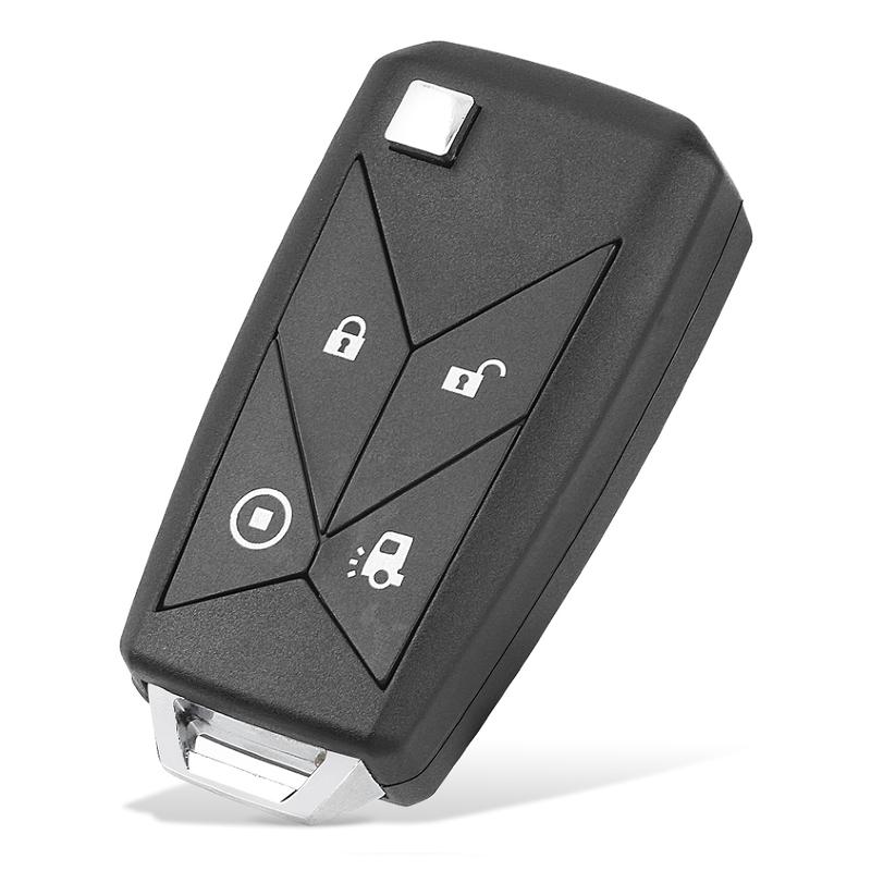 Replacement Flip Remote Car Key Fob Shell Cover 4 Buttons Case for Renault Pickup Truck Lorry Gamma Series T C K