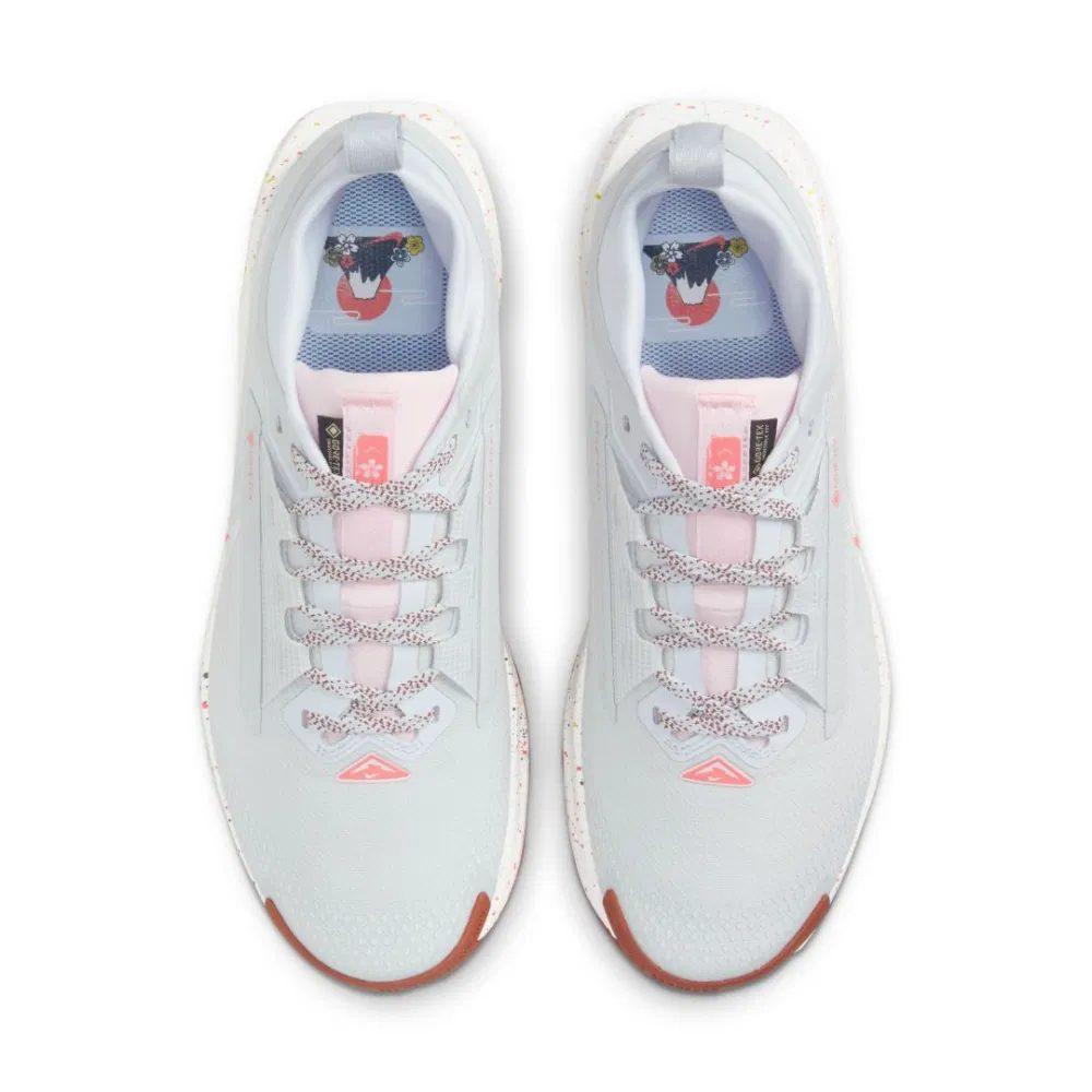 Nike React Pegasus Trail 5 Gore Tex Платиновый Серый Футбольный Розовый Пенопласт Белый Женский FQ0912-007