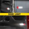 2X LED Inner Door Panel Courtesy Lights White Red For Ford F150 F250 F350 BRONCO