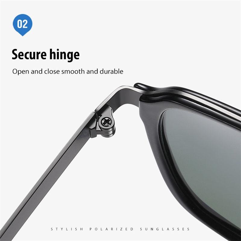 AORON Модные поляризационные солнцезащитные очки для мужчин и женщин UV400 Антибликовые очки для вождения и рыбалки