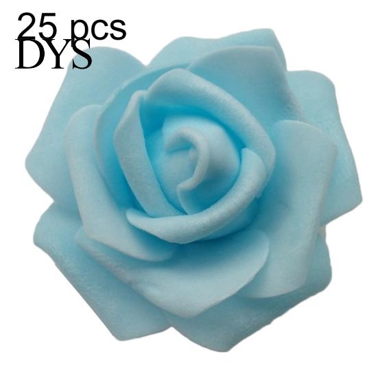 25/50/100 шт искусственные пенополиэтиленовые розы голова цветы DIY свадьба домашний декор комнаты