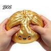Durable Squeeze Ball Steamed Bun Stress Ball, Soft TPR Dumpling Toy Tactile with Mini Inside, Slow Rising Fidget for Adults Portable