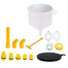 15Pcs/Set Universal Fit Car Antifreeze Funnel Spill Proof Coolant Bleeder Kit  Coolant Replacement