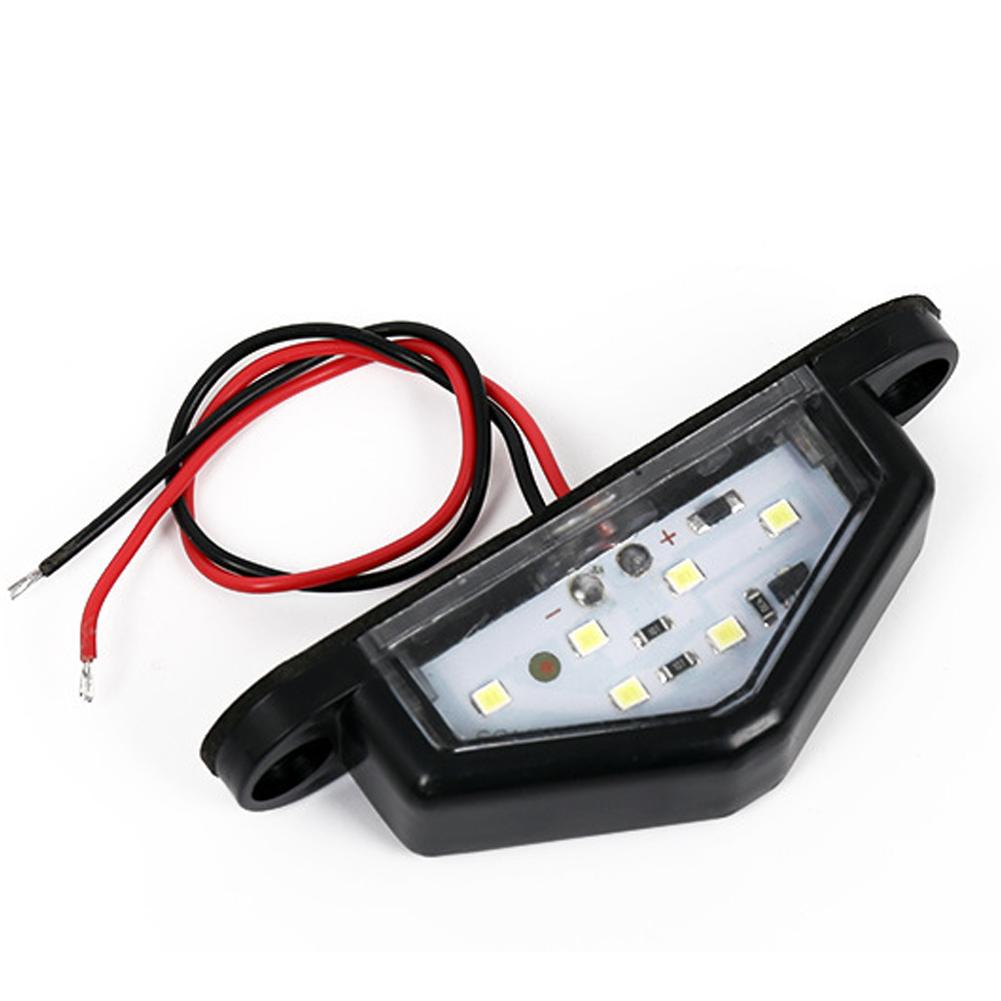12V Автомобильный Грузовик Светодиодный Фонарь Подсветки Номерного Знака Лампа Прицеп Задний Задний Фонарь Белый Светодиодный Фонарь Подсветки Номерного Знака