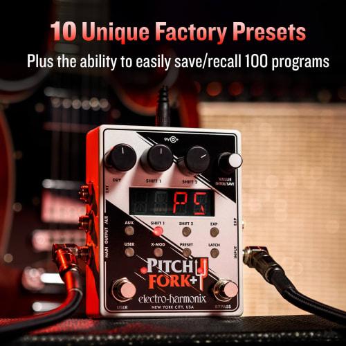 Electro-Harmonix Pitch Fork+ Polyphonic Pitch Shifter/Harmony Pedal