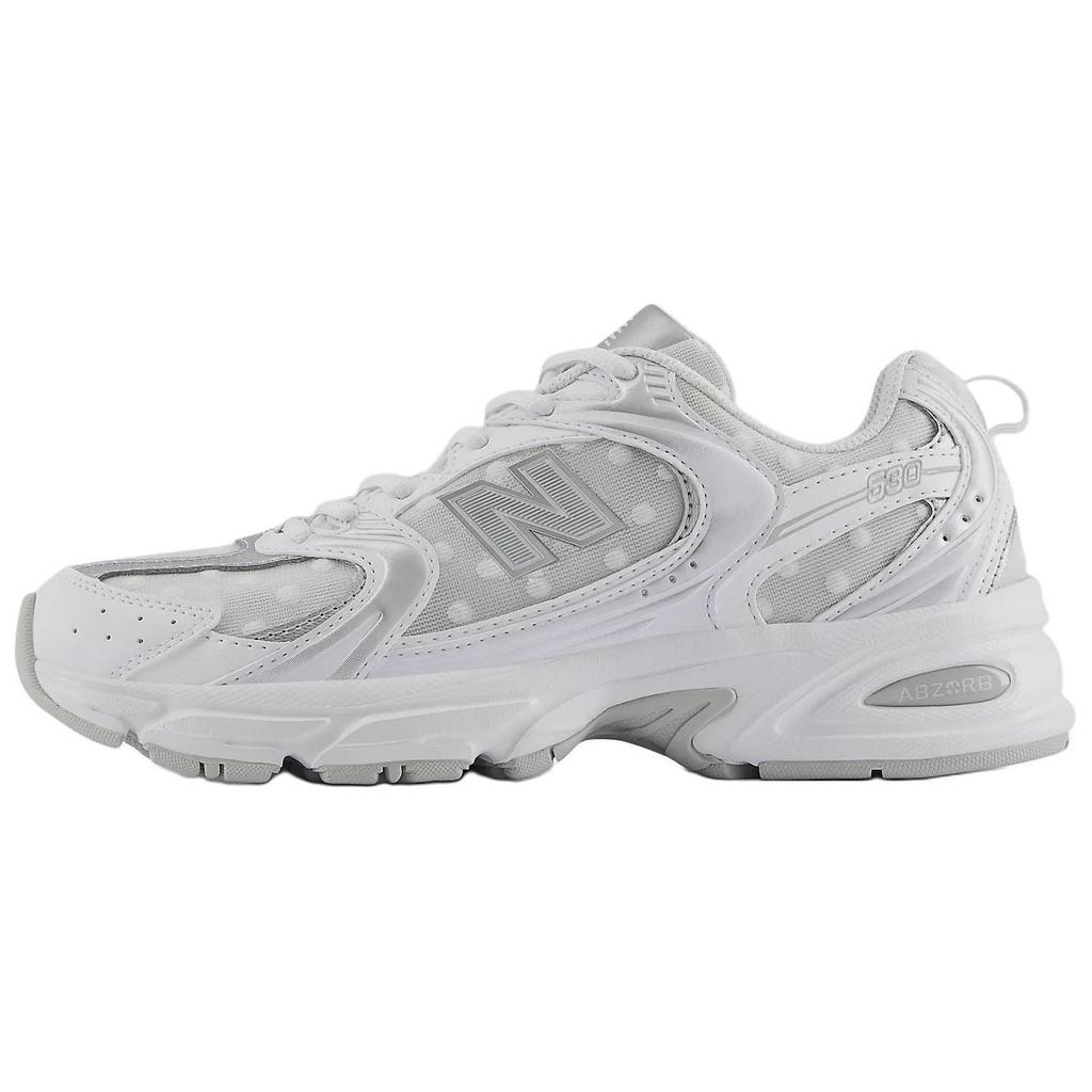 530 New Balance 'Белый Серебристый Металлик в Горошек' U530HFW