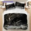 Alien Vs Demon Cosmic Clash Bedding 1 Duvet Cover 2 Pillowcase Without Core Bedding Set Soft And Comfortable Christmas Birthday Gift
