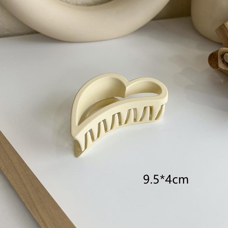 1pcs Korean Coffee Large Hair Claws Acrylic Hairpins Barrette Crab Hair Clips Headwear for Women Girls Braiders Hair Accessories