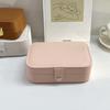 Square Jewelry Storage Box Vintage Earring Organizer Lightweight Necklace Ring Case  Women