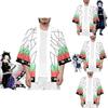 Унисекс Клинок Рассекающий Демонов Kimetsu No Yaiba Кочо Синобу Косплей Свободный Хаори Пальто Топы Для Хэллоуина И Вечеринок