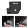 BEVINSEE Aluminum Accelerator Pedal Spacer for VW MQB/MQB EVO,for MK7 Golf 1.4T 1.8T,for MK7/MK8 GTI 2.0T,for MK7/MK8 R 2.0T