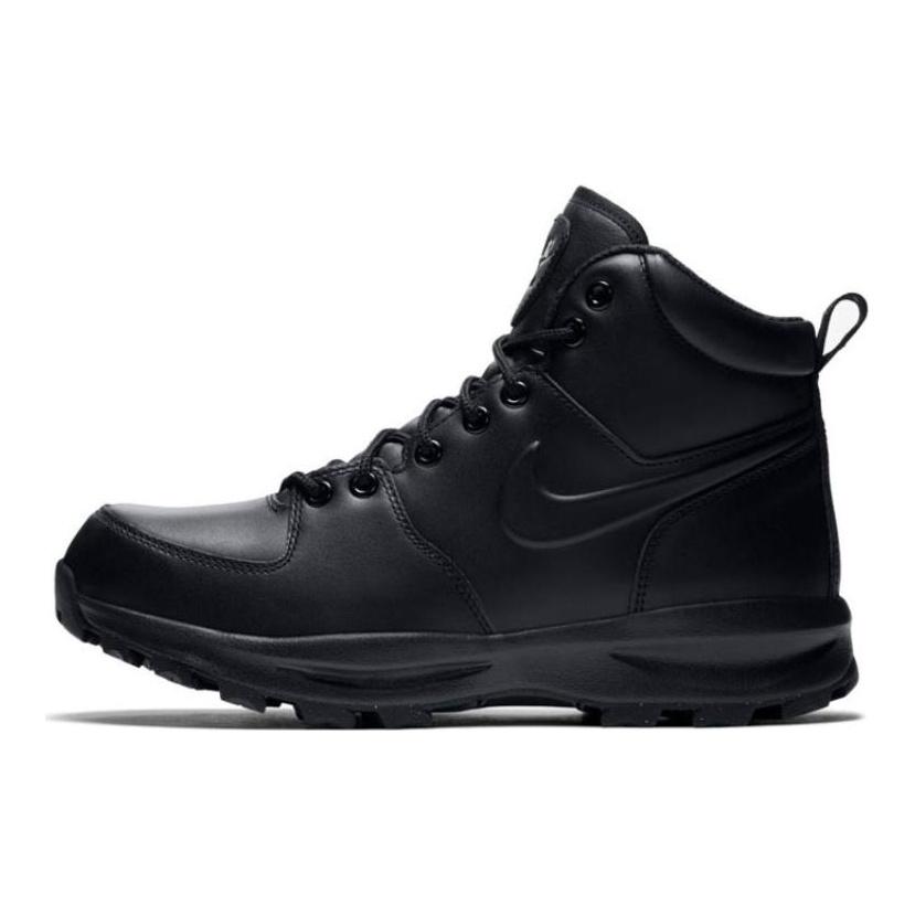 Nike Manoa Кожаные Черные Кроссовки 454350-003