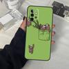 Забавный Милый Чехол со Ленивцами Для Samsung Galaxy A13 A23 A33 A53 A17 A06 A16 A56 A36 A54 A34 A14 A52 A32 A15 A35 A55