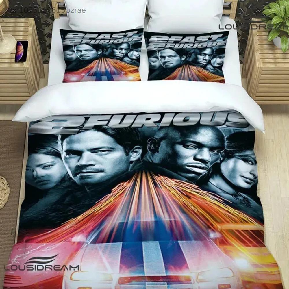 Постельное белье «Форсаж» для спальни Мягкие современные покрывала Удобное детское пододеяльник Покрывало Наволочка