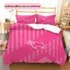 Derby County F.C Pattern Bedding Quilt Set  Home Decoration  Gift (1 * duvet cover + 2 * pillowcase  without core)