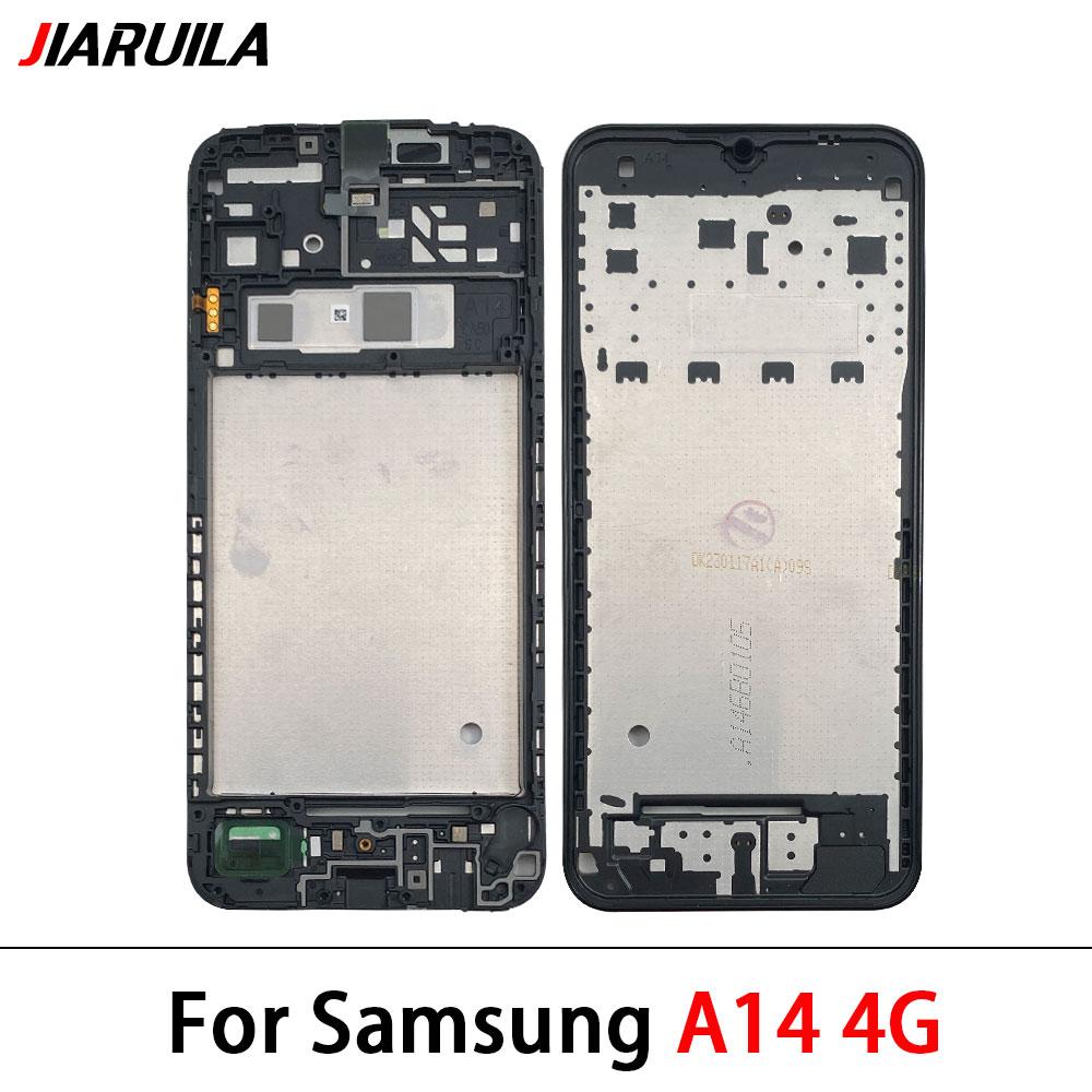Housing Middle Frame LCD Bezel Plate Panel Chassis For Samsung A04s A14 A22 4G A03S A34 A54 A73 Front Frame Housing Bezel Repair