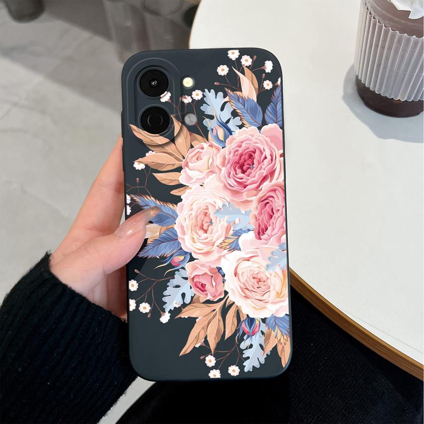 Красивый задний чехол для Tecno Spark Go 3 2 1S Pova 7 Ultra Pro Spark 40 40C 30 Чехлы для телефона Милый Авокадо Красивые Цветы Чехол Мягкий Силикон Противоскользящий Чехол