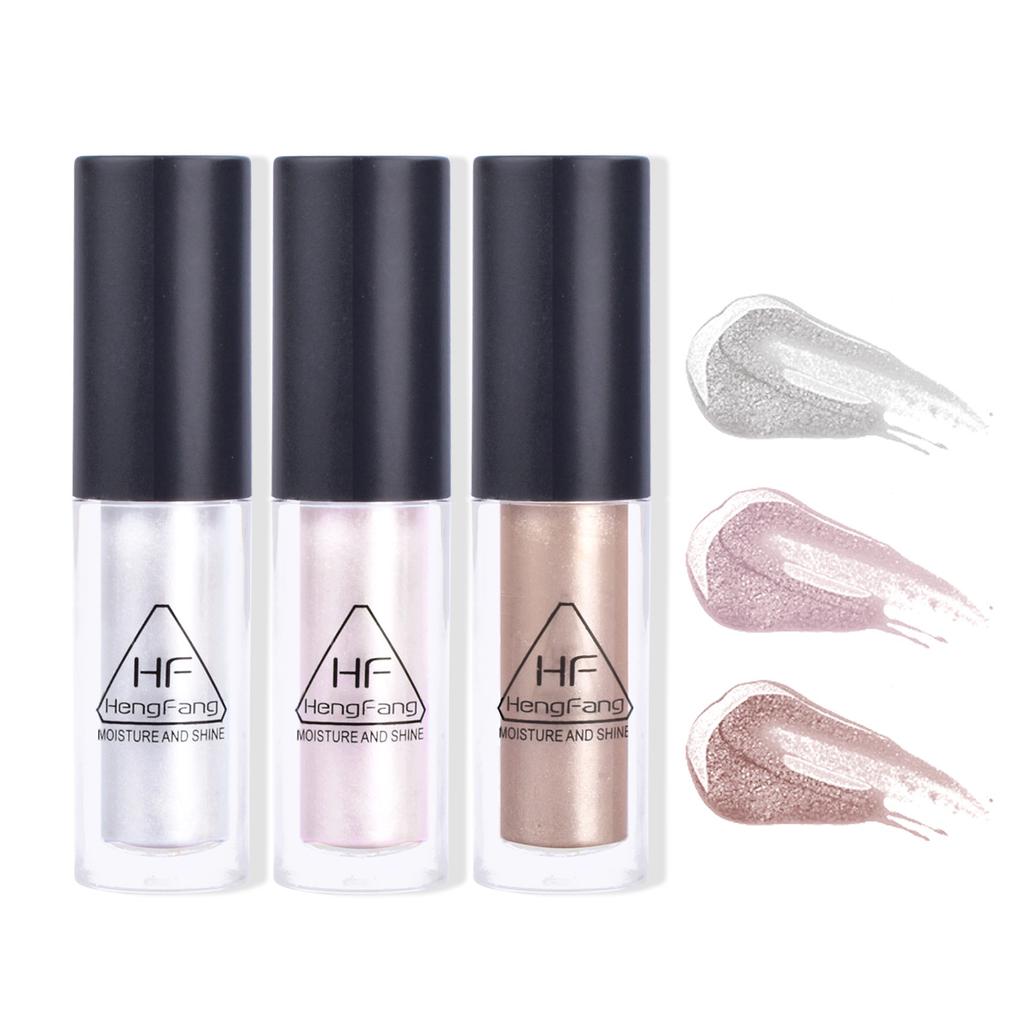 3 цвета хайлайтера и бронзатора Shimmer Stick Eyemazing Cream Glitter HengFang H6516