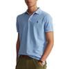 Polo Ralph Lauren Logo Вышитый Slim Fit Прямой покрой Рубашка поло с коротким рукавом Мужские топы Island-Blue MNPOKNI1N820582-400