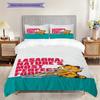 Garfield Comforter Set Cozy Cute Cat Bedding 1 Duvet Cover 2 Pillowcase Without Core Christmas Birthday Gift Duvet Cover And Pillowcase