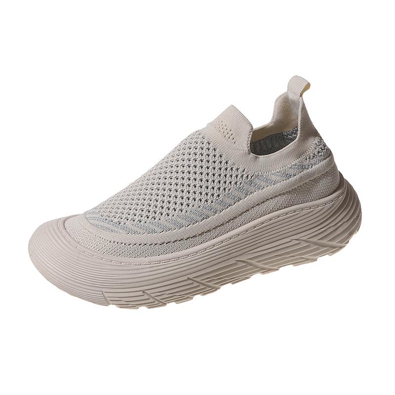 Flying Woven Shoes Women's New Summer Women's Shoes Mesh Coconut Shoes Running Breathable