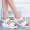 2024 Summer New Shoes Woman Split Leather Hollow Out Flat Sandals Casual Soft Women Sandals Bottom Female Beach Sandal