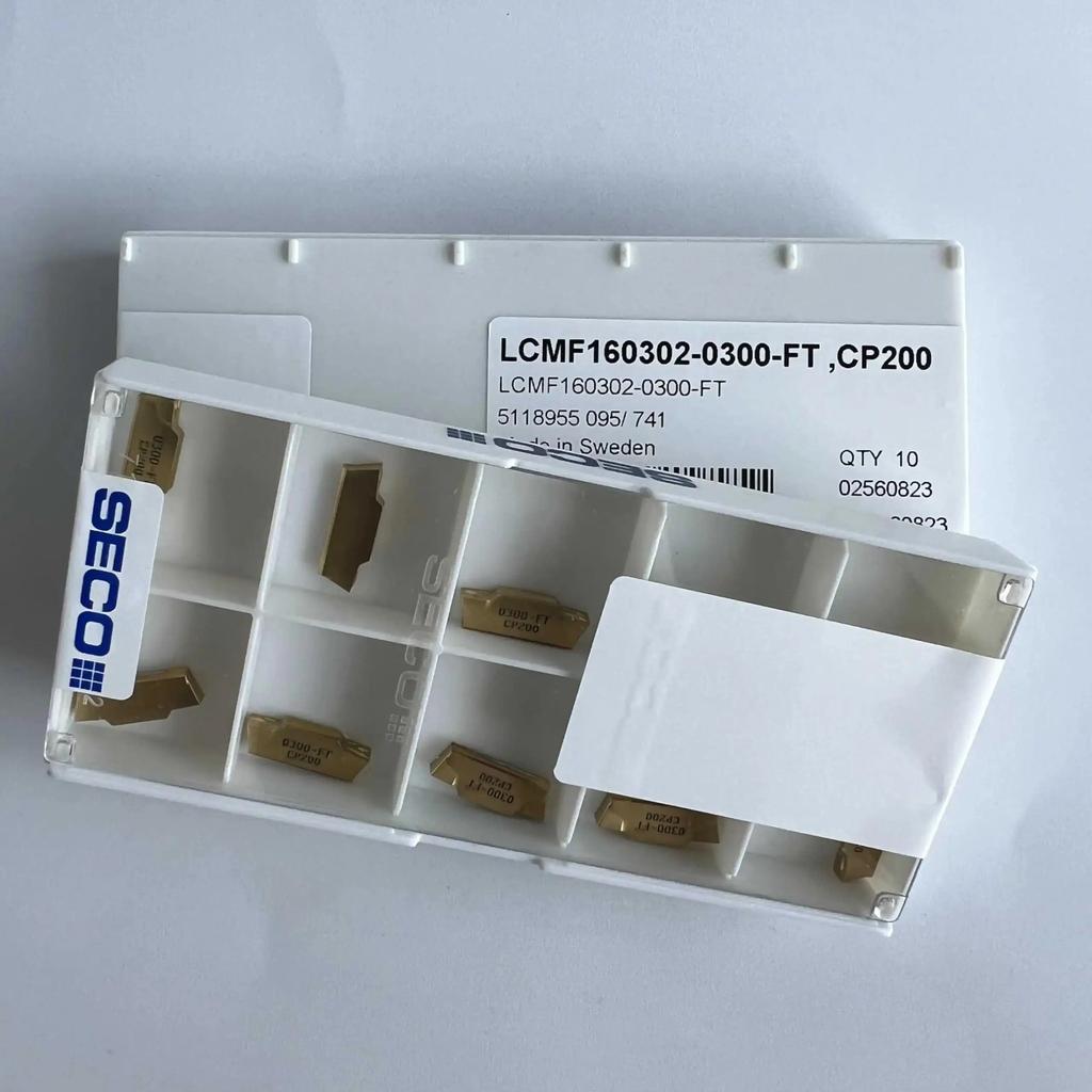 LCMF160302-0300-FT, CP200 / Industrial indexable Carbide Inserts 10 Pcs