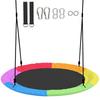 Height Adjustable Nest Swing Hanging Swing Up To 300kg With Adjustable Ropes 100 X 100 X 180 Cm Multicolor
