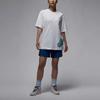 Jordan Drop Shoulder Sleeve T Shirt Women's White (Unisex) T-Shirts FQ0364 100