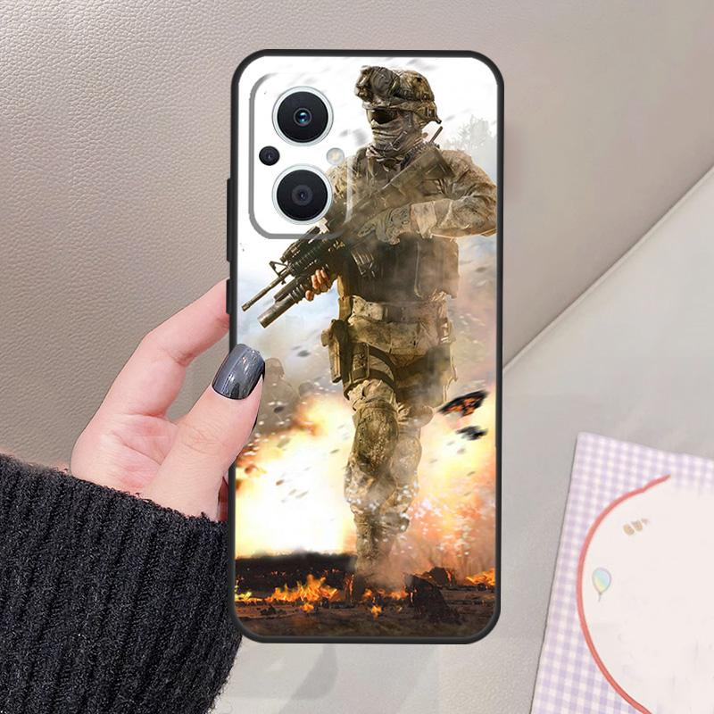 Чехол для телефона Army Soldier Special Forces Funda для OPPO Reno 13 11 12 14 Pro 13F 14F 12F 11F 7 8 Lite OPPO Find X5 X6 X8 X9 Pro