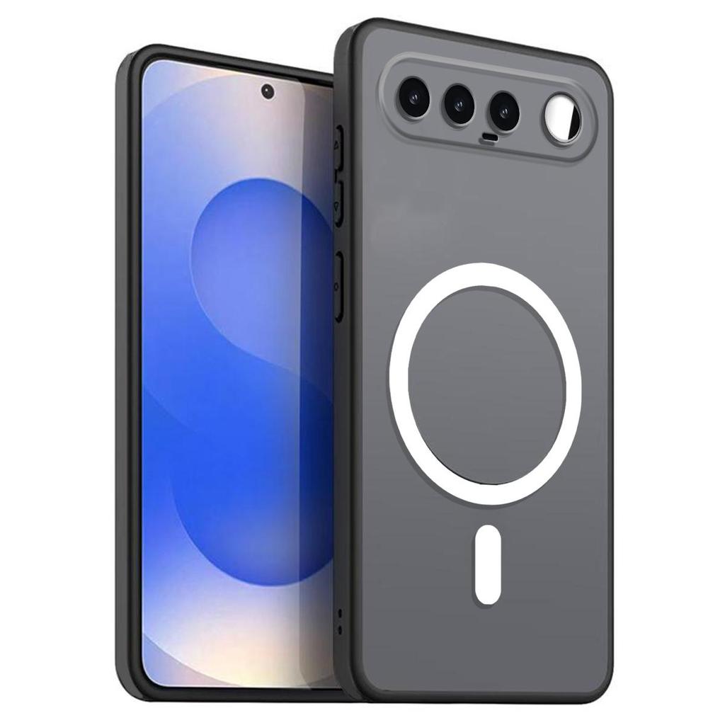 Магнитный железный кольцевой чехол для телефона для realme 16 5G Матовый мягкий ТПУ Ударопрочный чехол
