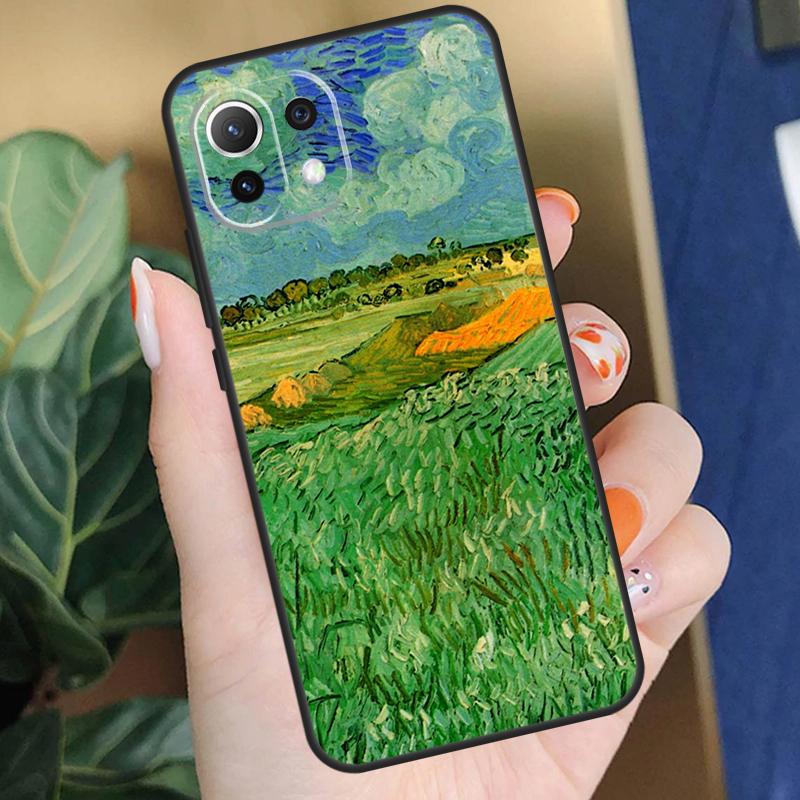 Масляная картина Ван Гога Чехол для Xiaomi 15 14 Ultra 13T 14T 15T Pro 17 Pro Max POCO X7 Pro X5 X6 F5 F6 F7 F8 Чехол