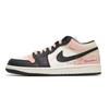Air Jordan 1 Устойчивые к истиранию Устойчивые к истиранию Низкие винтажные баскетбольные кроссовки Женские Черный Розовый DC0774-101(Команда24-)