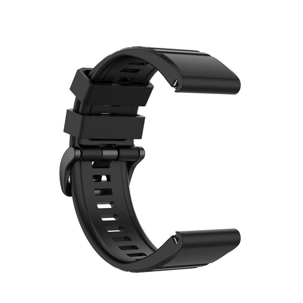 Сменные ремешки совместимые для часов Garmin Fenix 7X Fenix 6X GPS Fenix 6X PRO Силиконовый ремешок 26 мм Быстросъемный