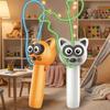 Luminous Cat Teaser Toy USB Charging Flying Rope Toy Loop Fidget Toy Electric Cat Toy  Pet