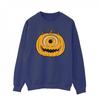 Mens Pumpkin Halloween Sweatshirt