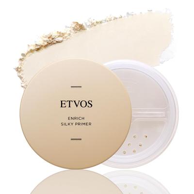 ETVOS Enrich Шелковистый праймер 5 г (База под макияж, Финишная пудра, Предотвращает жирность и блеск, Выравнивает, Для чувствительной кожи, Сужает поры, Смывается мылом)