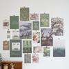 20 шт DIY плакат карты наклейки бумажный фон настенные наклейки НОВЫЕ открытки наклейки подарок