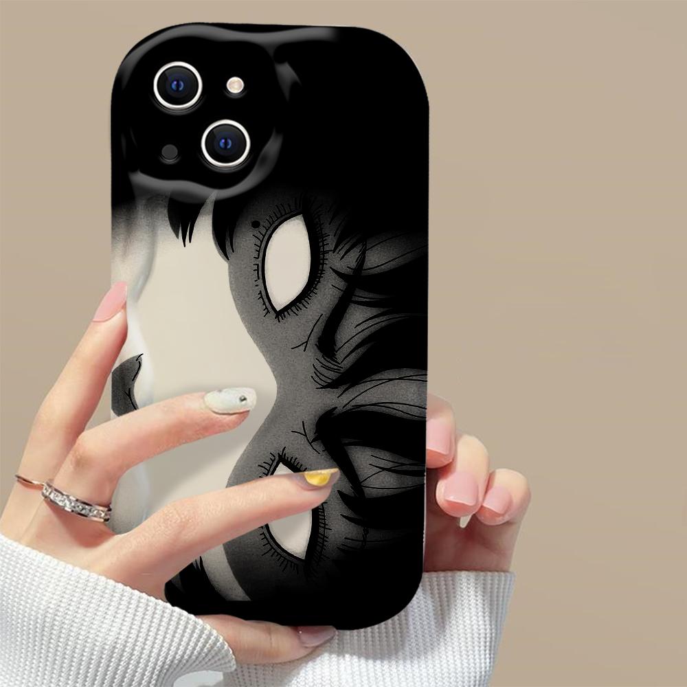 Хоррор Дзюндзи Ито Горячие комиксы Томиэ Чехол для телефона Для iPhone 16 15 14 13 12 11 Pro Max XS X XR 7 8 SE Ударопрочный Мягкий чехол