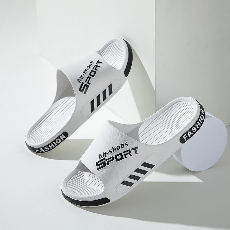Order A Size Up Quick-drying Non Slip Slide Slippers For Men Women, Summer PVC Casual House Shoes For Indoor Outdoor Shower
