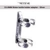RECEVE Folding Bike Bottle Cage Holder 33.9MM Water Bottle Cage Bicycle Bottle Cage Holder for Brompton Birdy Seatpsot 32-36MM 6